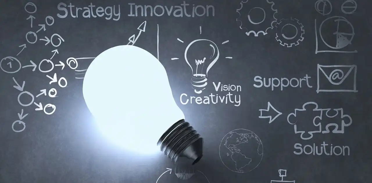 Dark slightly abstract background for The Education Technology Scale Report