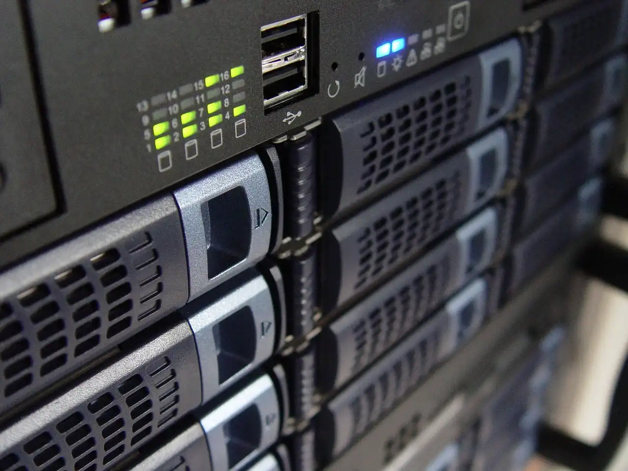 Server hardware supporting production data infrastructure