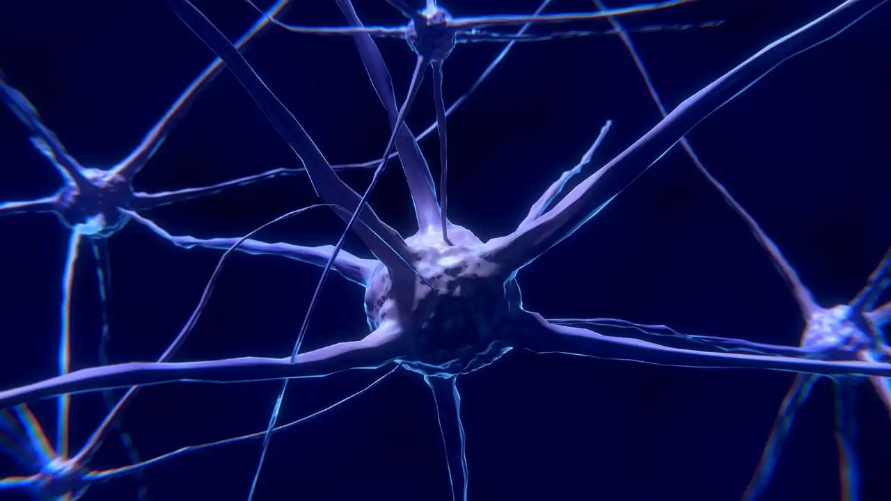 Dark slightly abstract background for The Predictive AI Operating Review