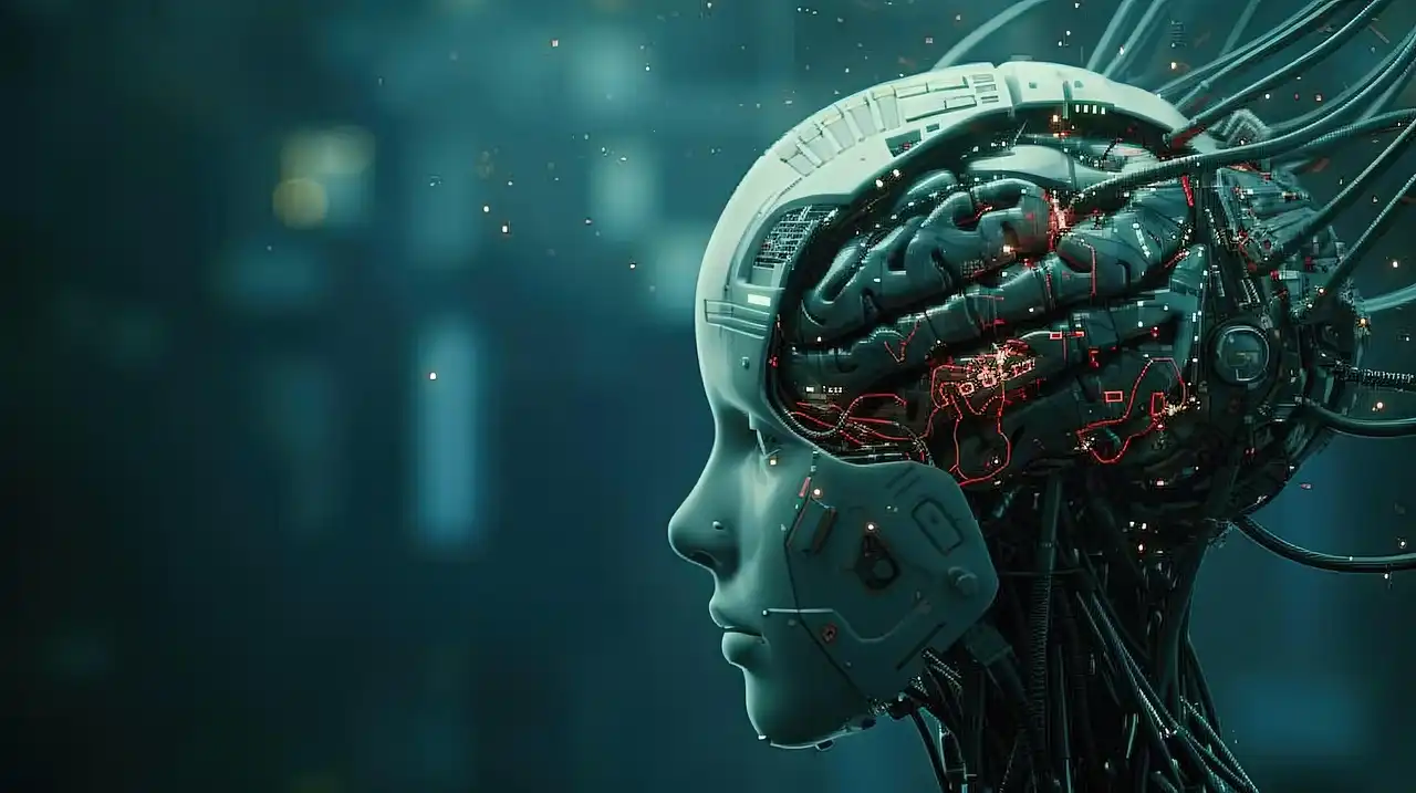 Dark slightly abstract background for The AI Operations Risk Report