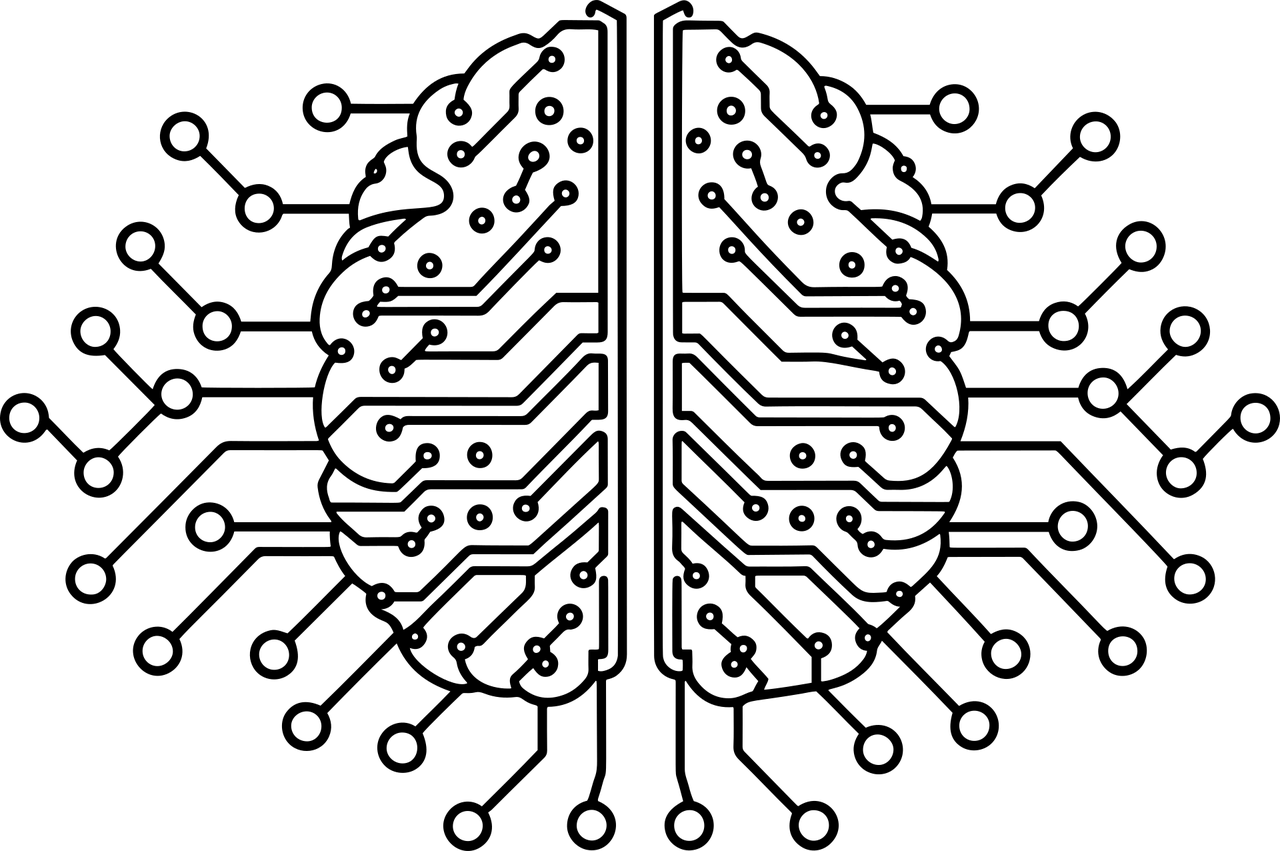 Dark slightly abstract background for The Predictive AI Insight Brief