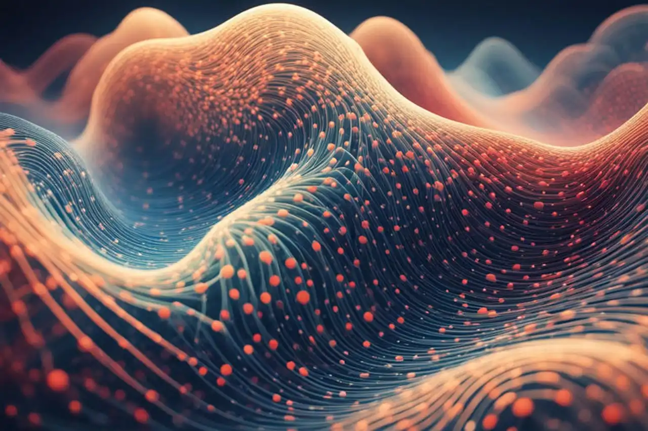 Dark slightly abstract background for The AI Operations Insight Brief