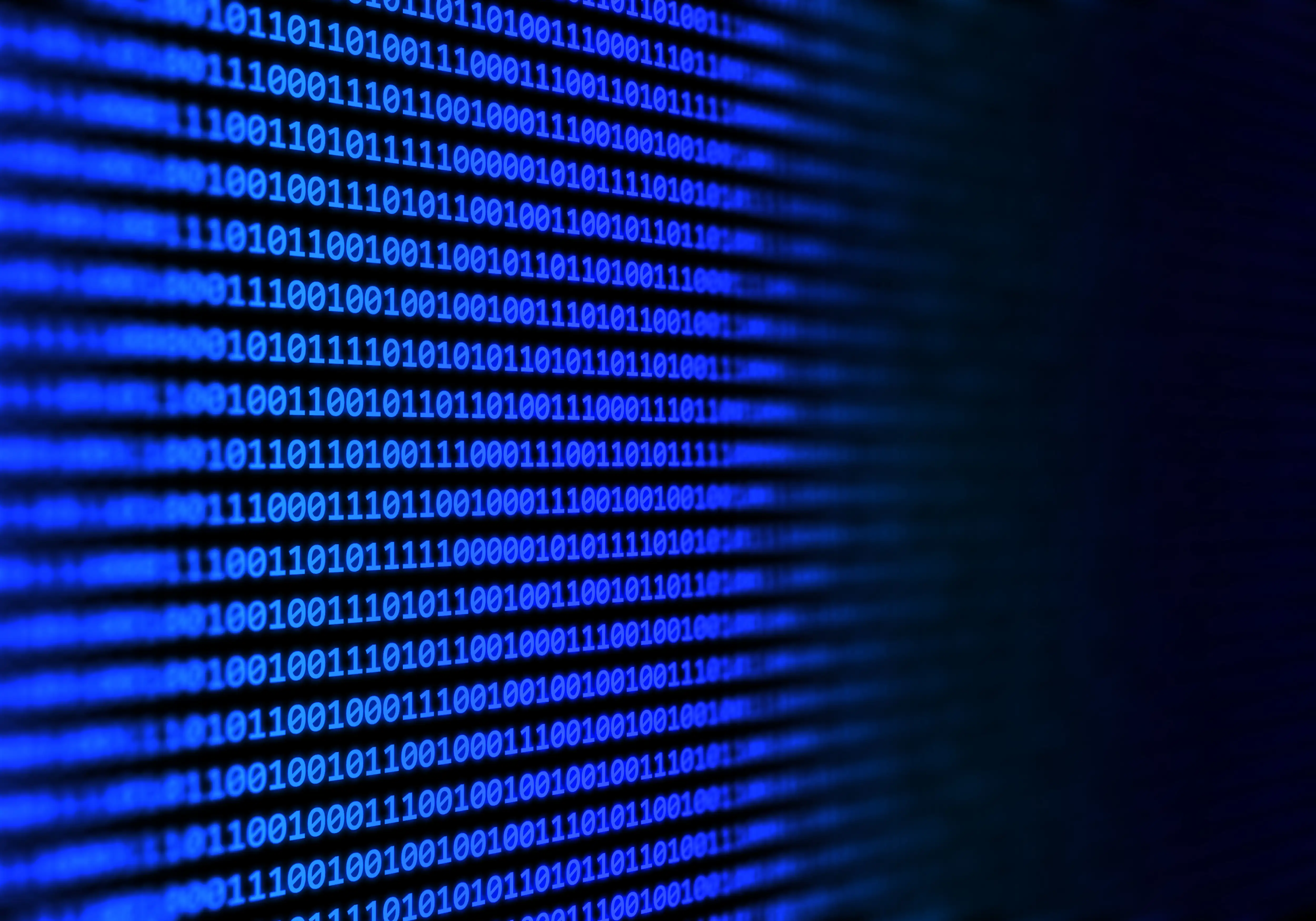 abstract binary code background