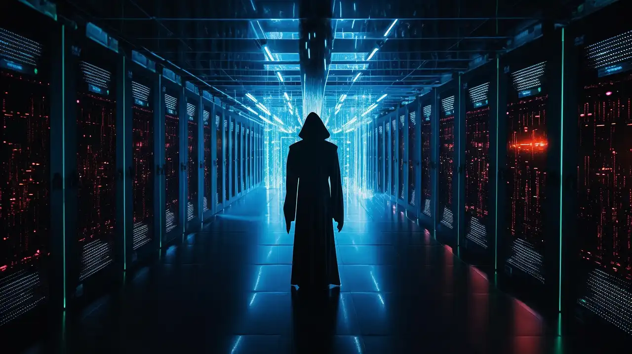 Dark slightly abstract background for The Multi-Cloud Strategy Adoption Brief
