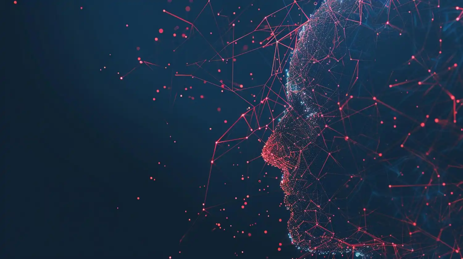 AI Interface Neural Connections Digital Brain Technology Concept