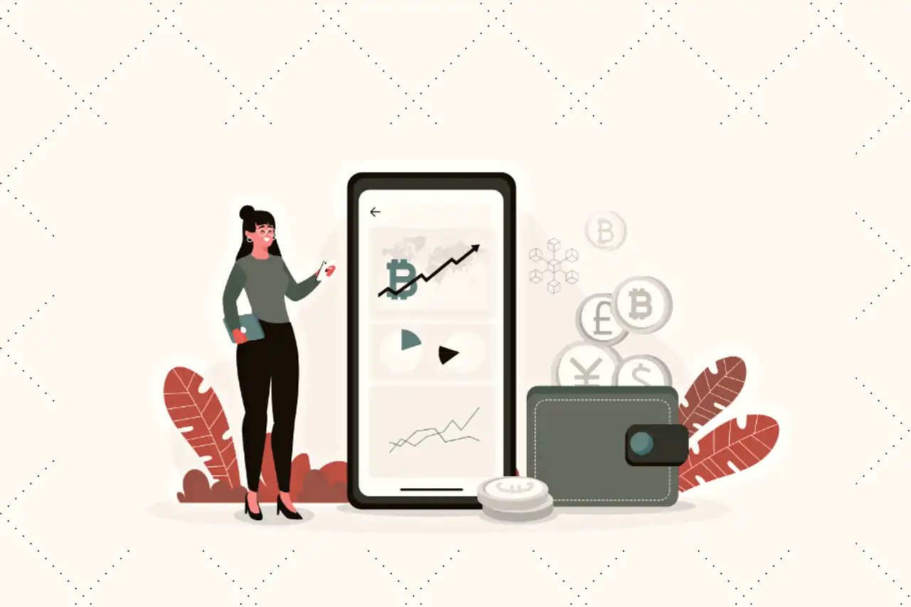 Dark slightly abstract background for The Blockchain Modernization Governance Report