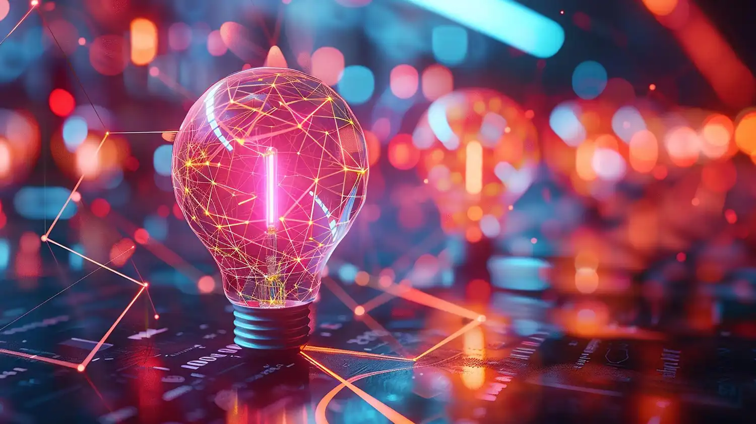 Imaginative Visual of Business Innovation and Creativity