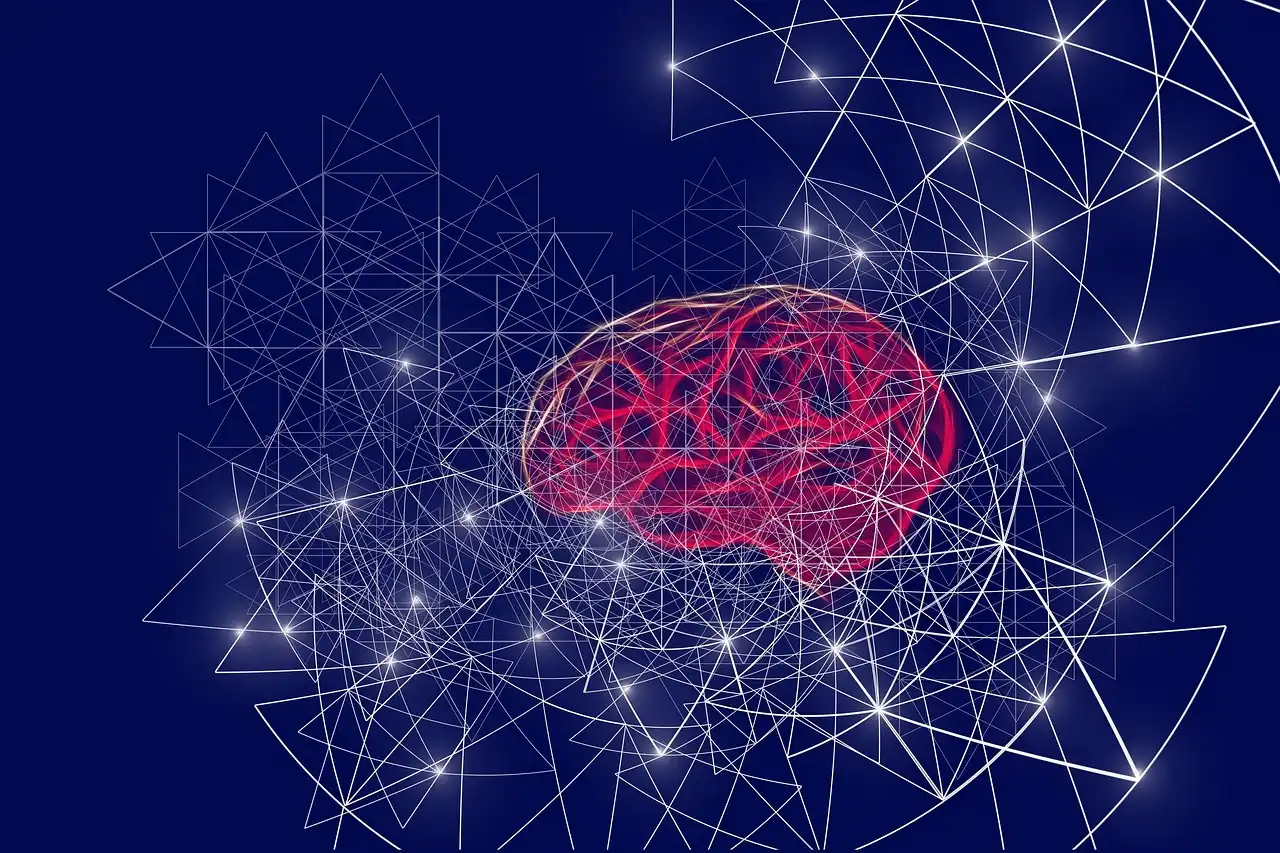 Dark slightly abstract background for The AI Operations Experience Report