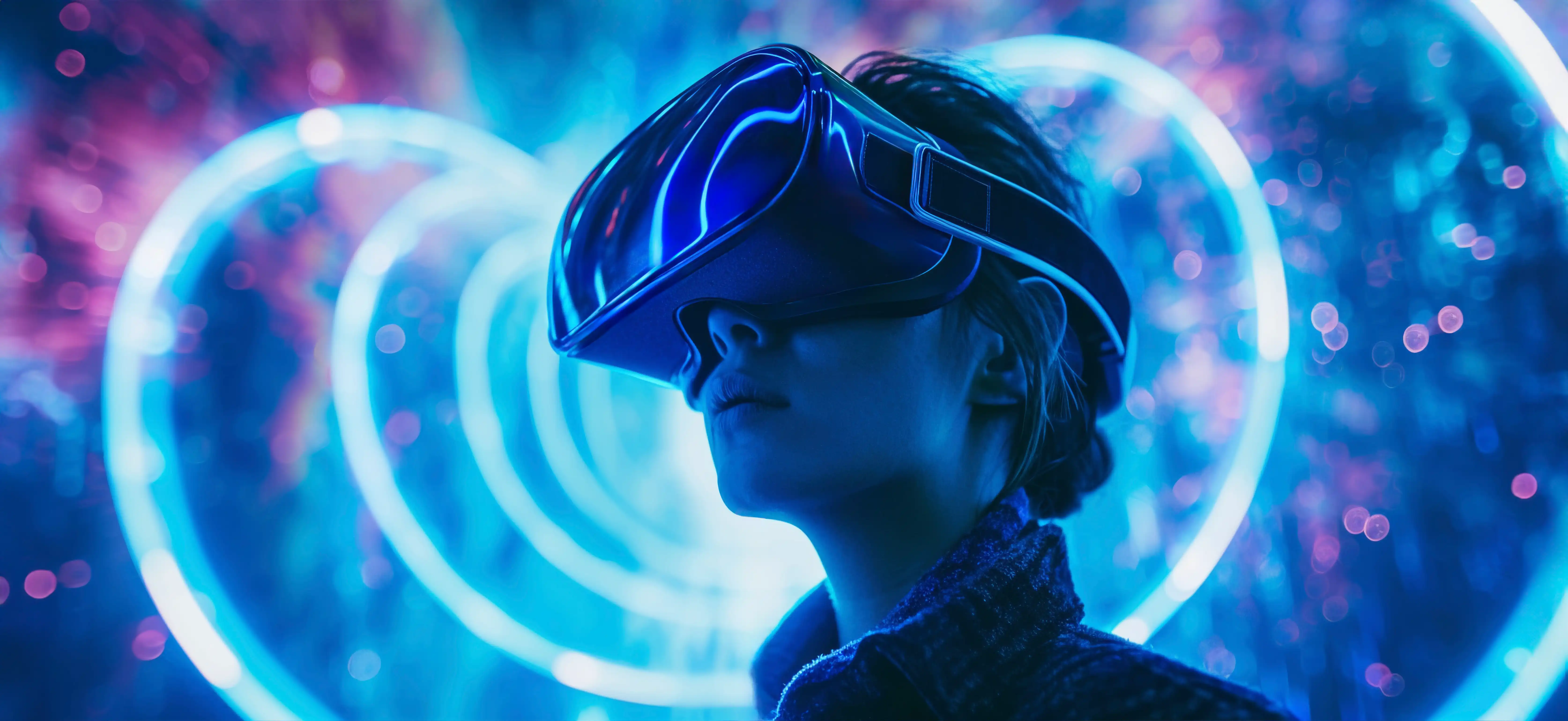 women through googles 