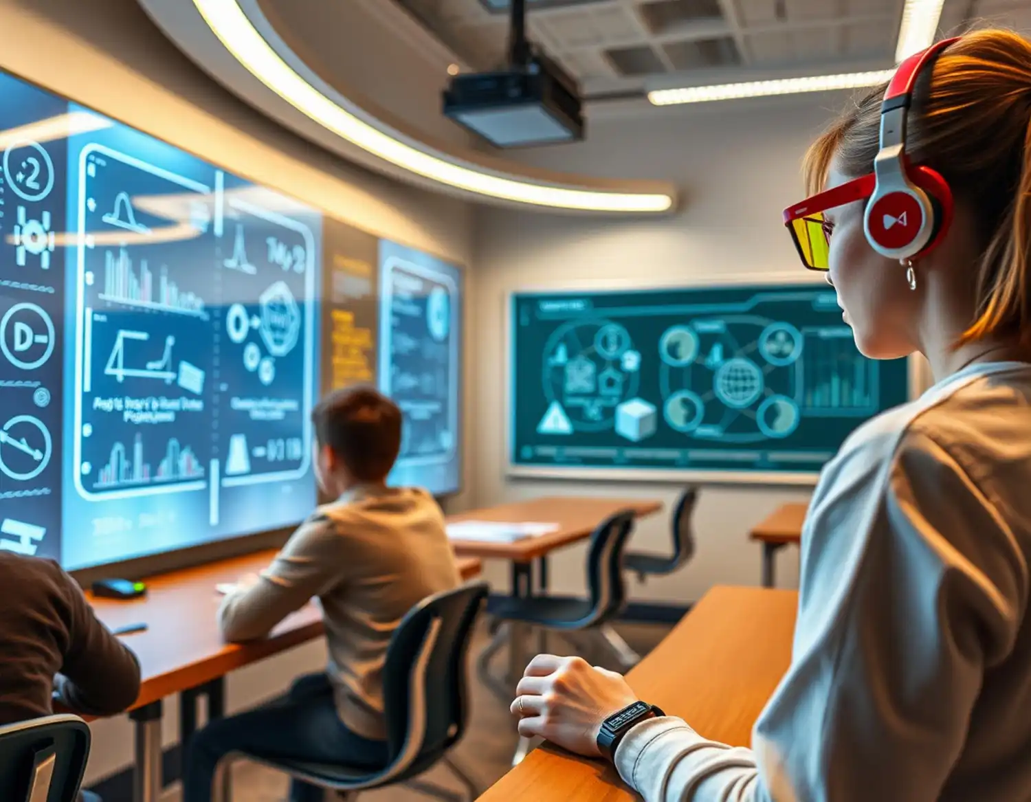 Augmented Reality Mathematics A New Dimension in Futuristic Classrooms