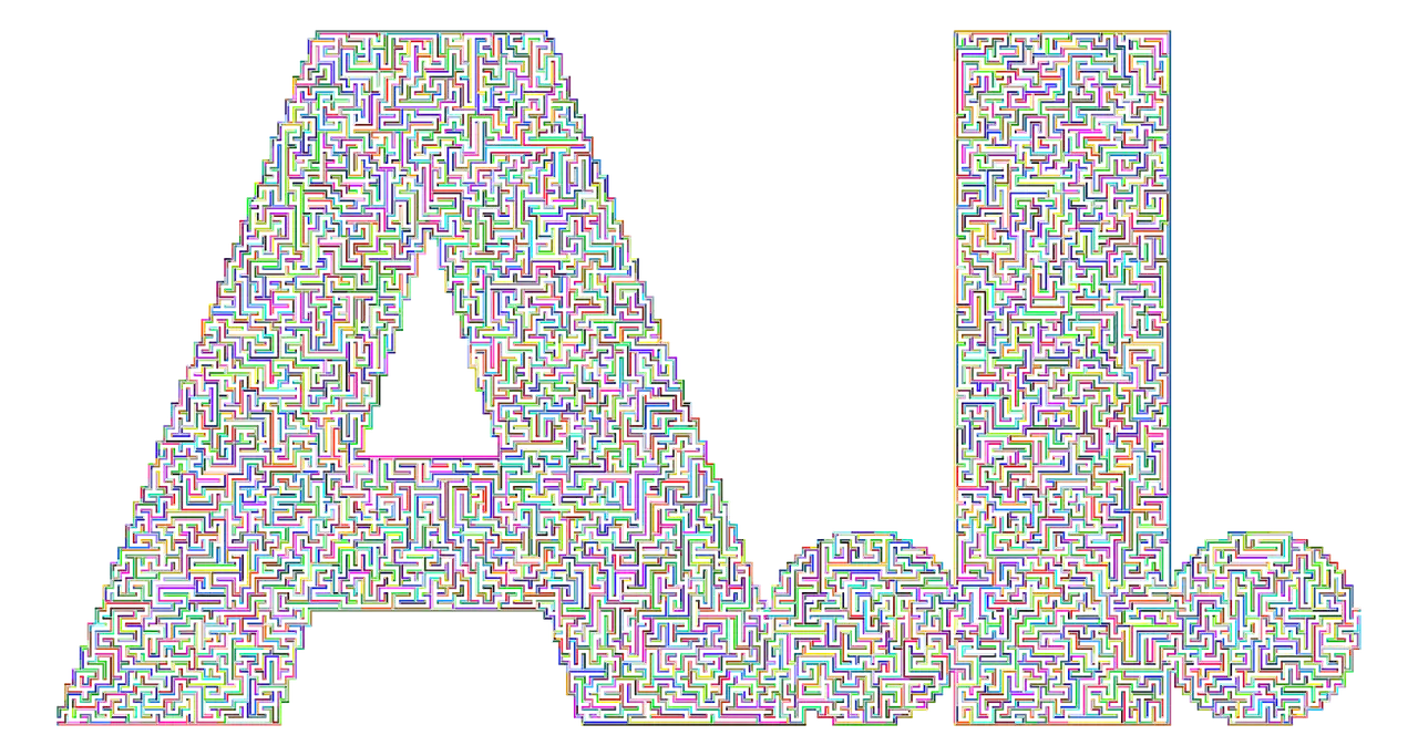 Dark slightly abstract background for The AI Operations Scale Report