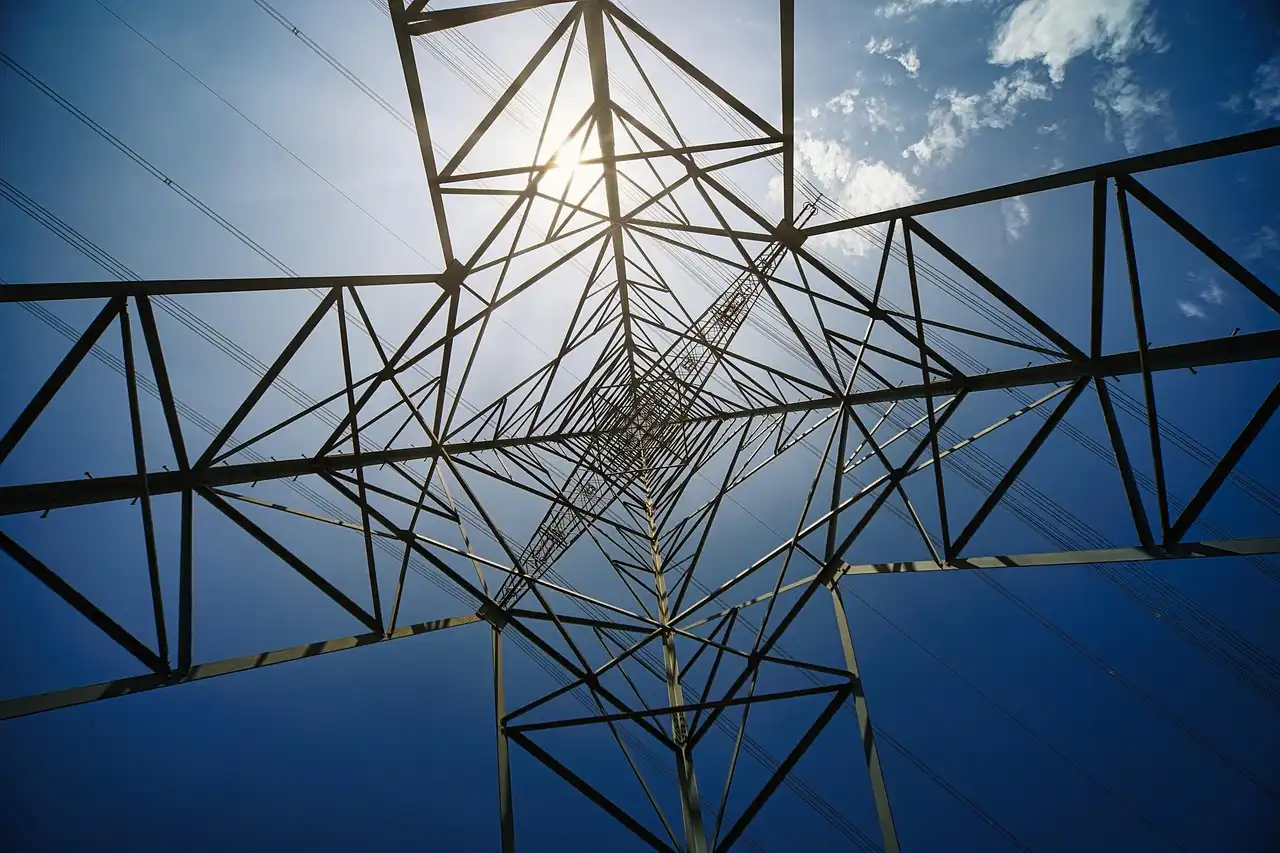 Dark slightly abstract background for The Energy Transformation Scale Review