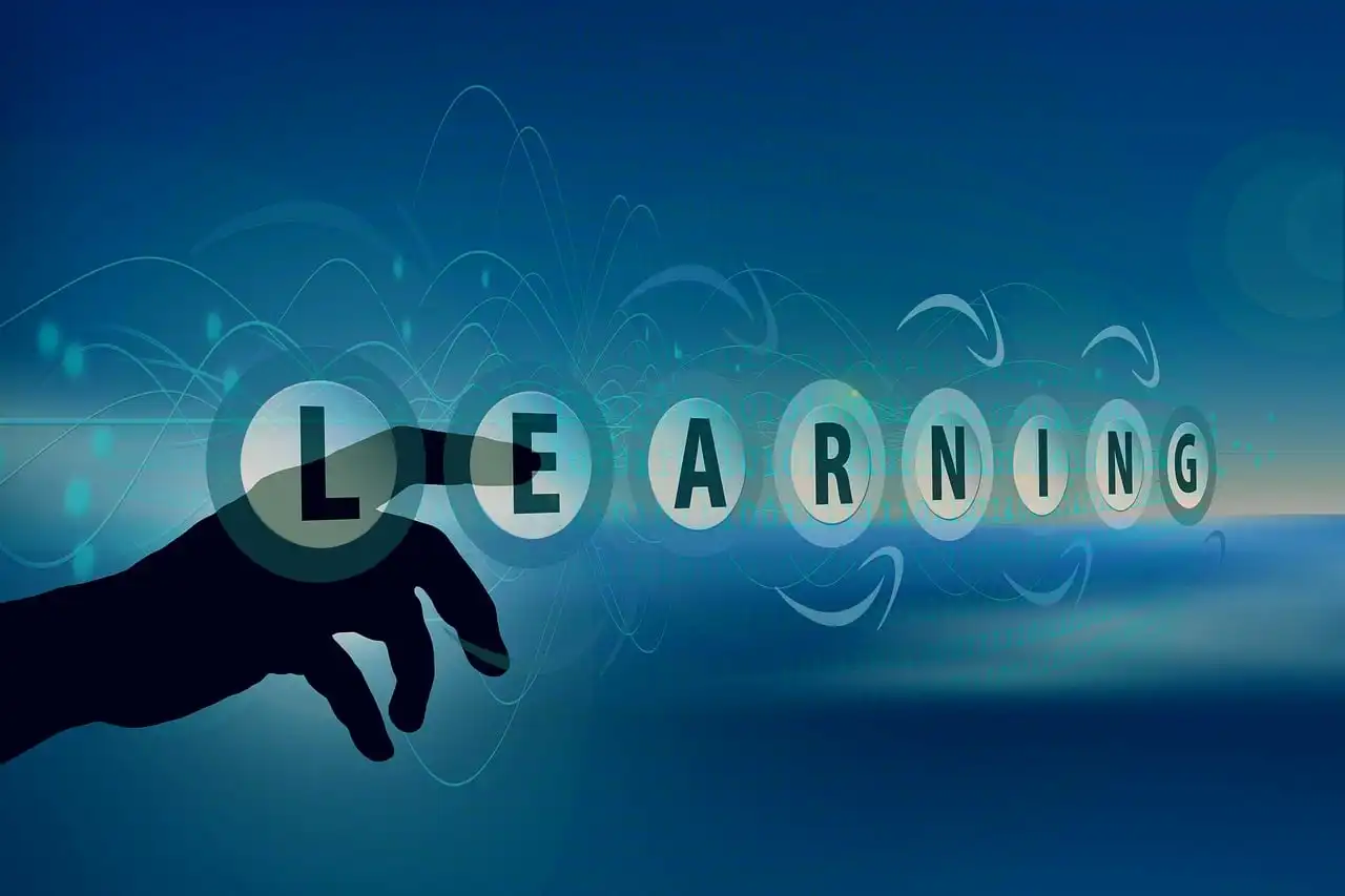 Dark slightly abstract background for The Education Technology Adoption Report