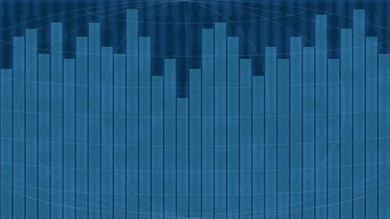 Dark slightly abstract background for The Data Analytics Insight Brief