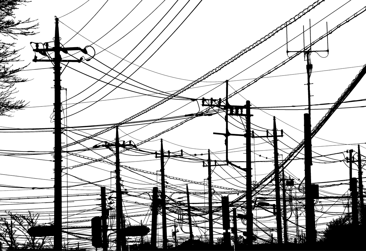Dark slightly abstract background for The Energy Transformation Adoption Review