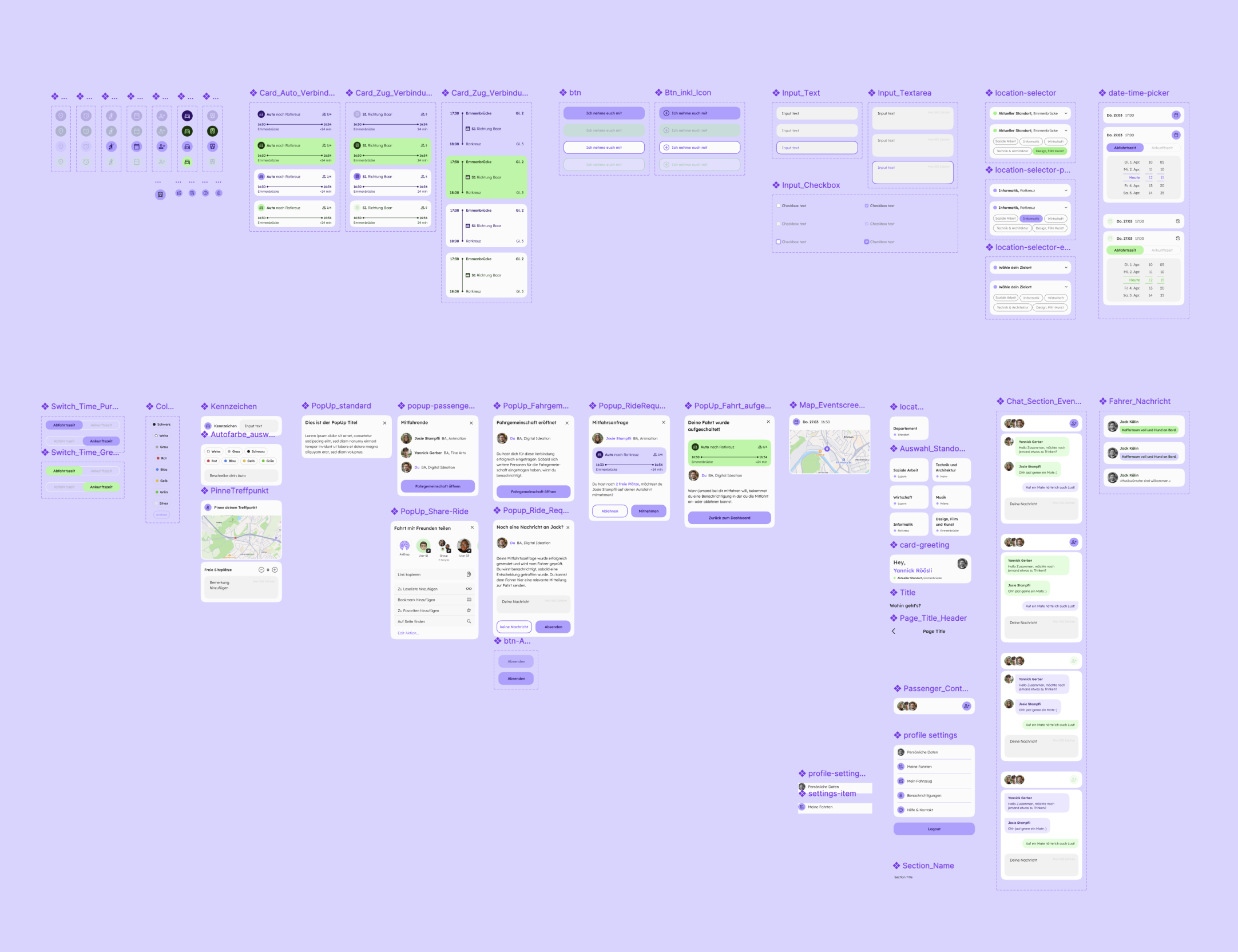 Figma Design System Snapshot