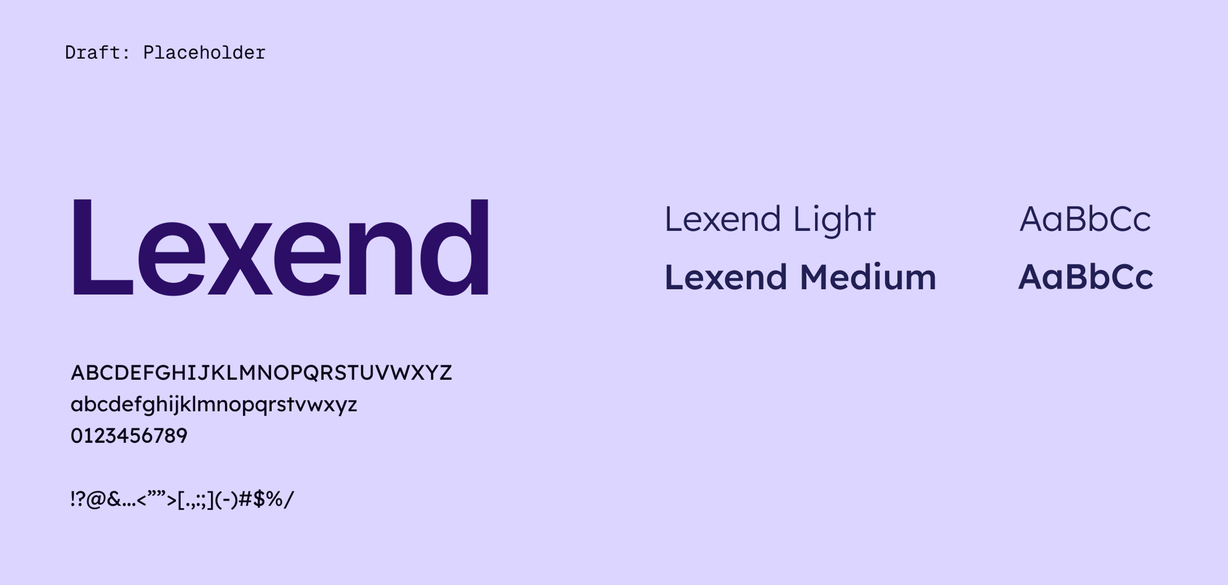 UI Design System Typography