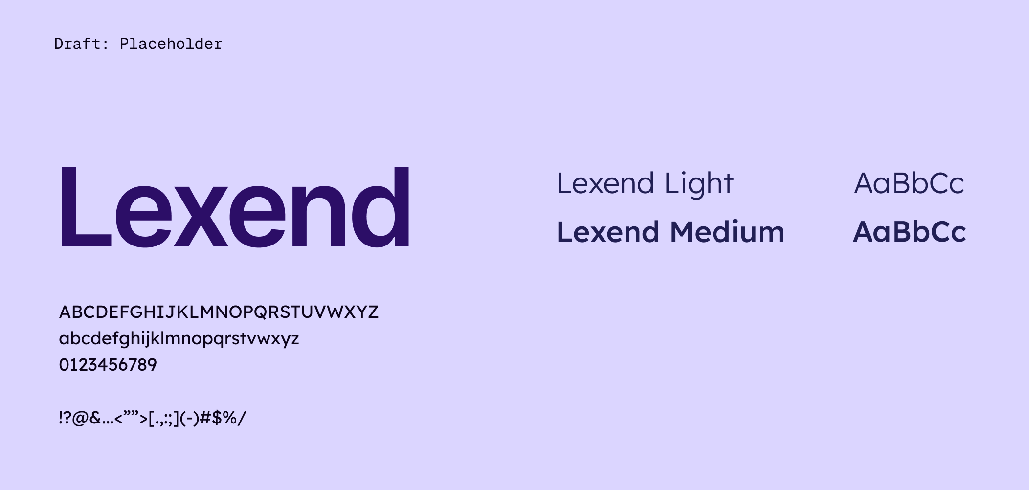 UI Design System Typography