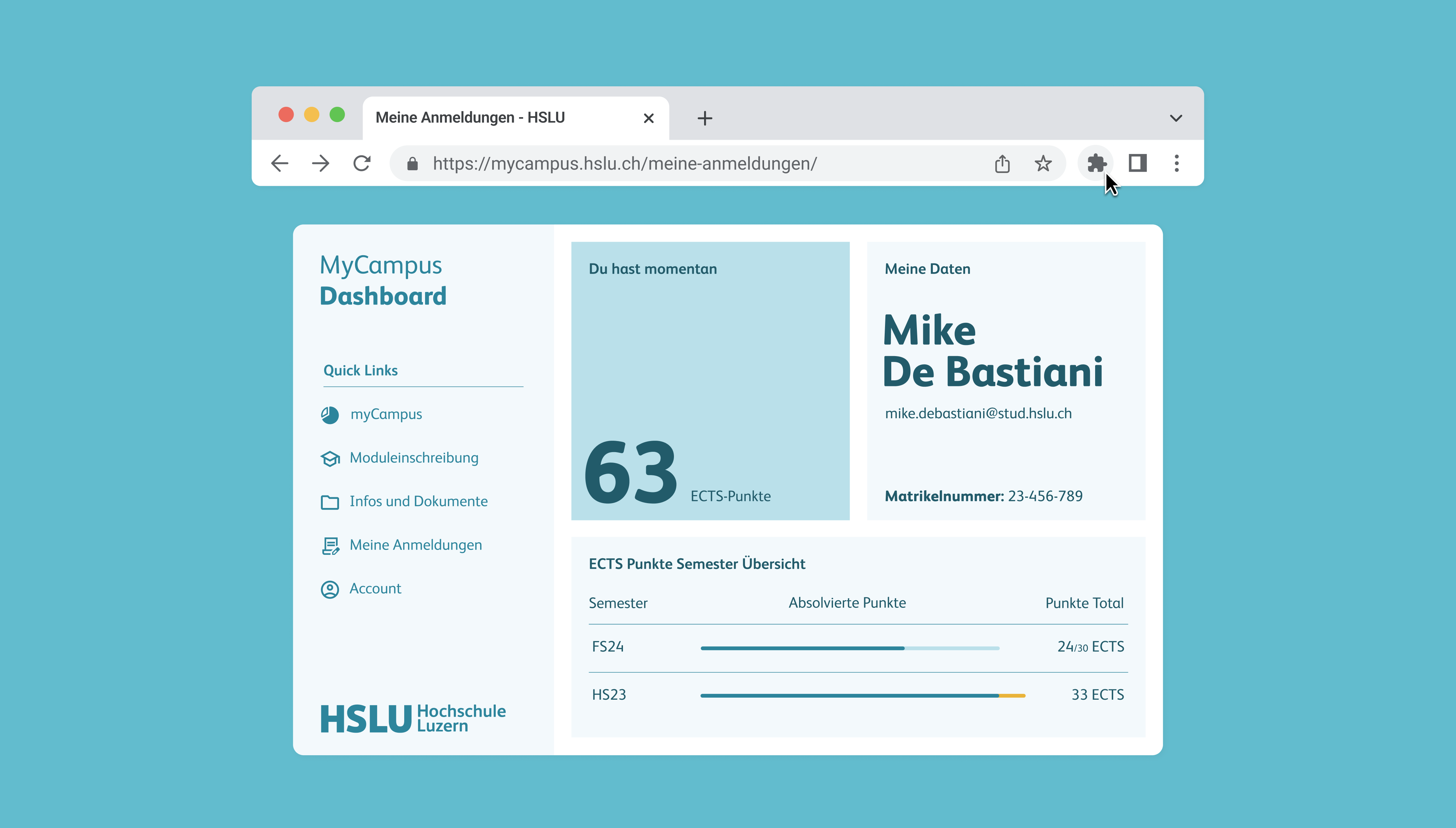 Image of the myCampus Browser Extension