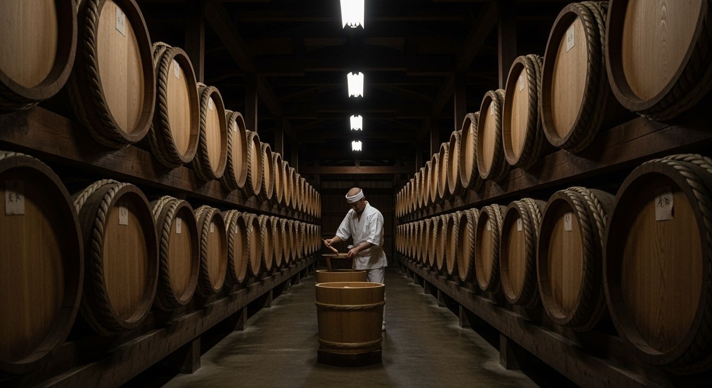 Premium sake tasting experience