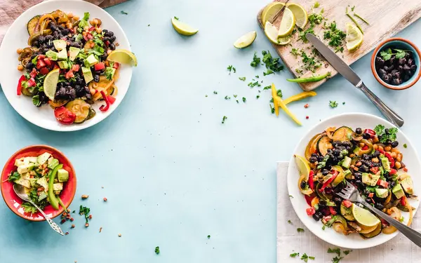 Traditional South Indian mixture — a colourful medley of sev, peanuts, murukku pieces, and curry leaves