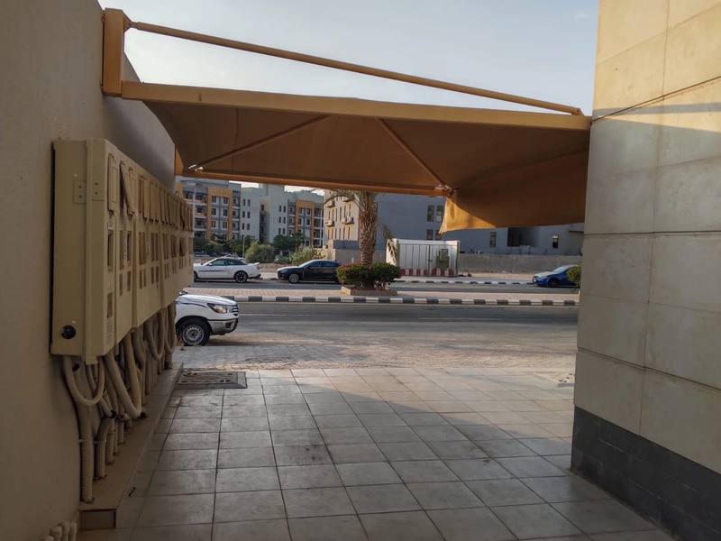 تركيب مظلات سيارات حديدية بتصميم مودرن في جدة درع المملكة