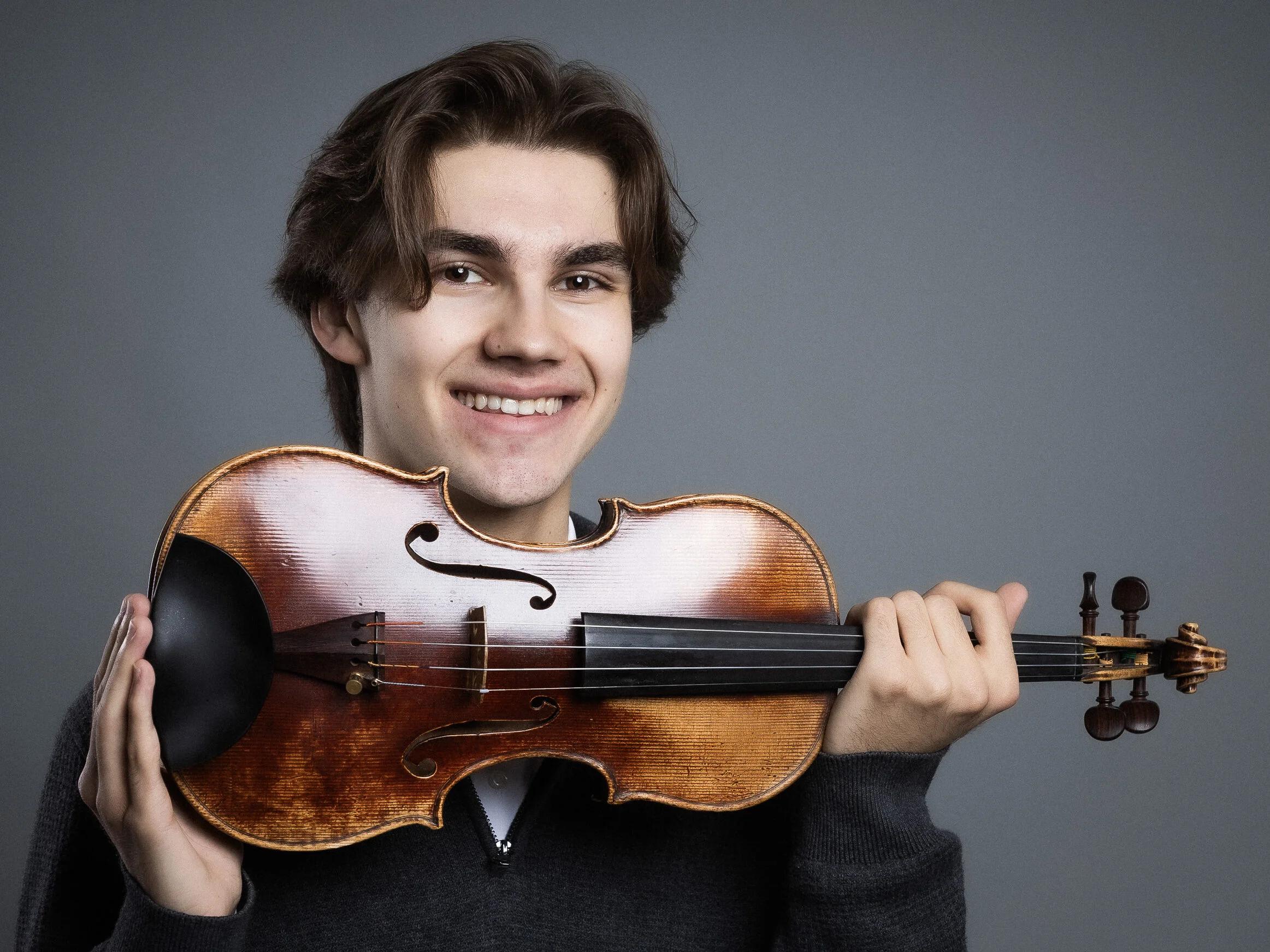 Fiolinist Philippe Jayer