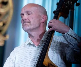 Kontrabassist Frode Berg