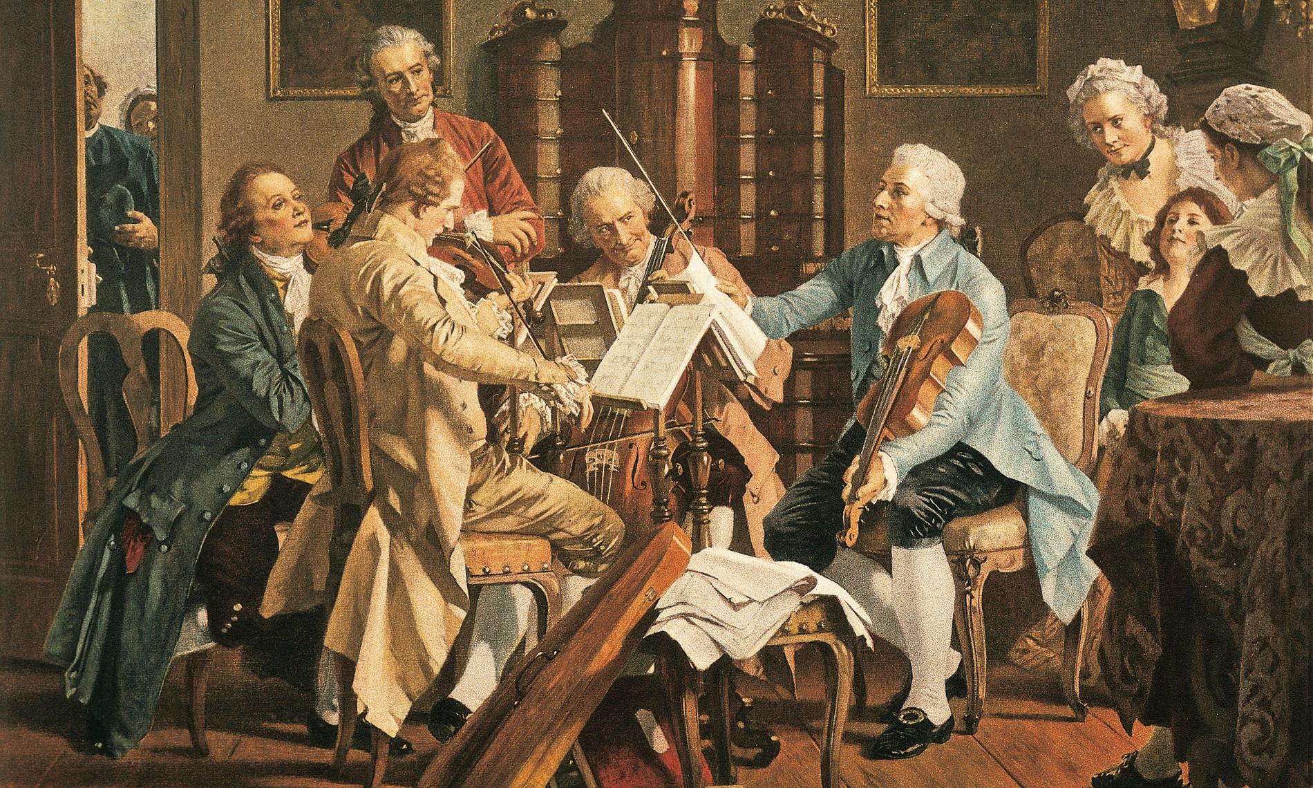 Maleri av komponist Joseph Haydn