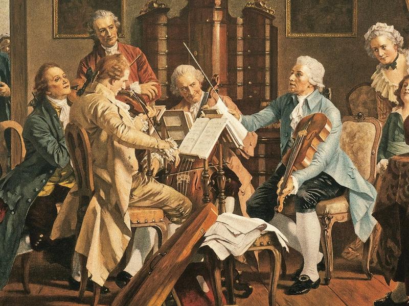 Maleri av komponist Joseph Haydn