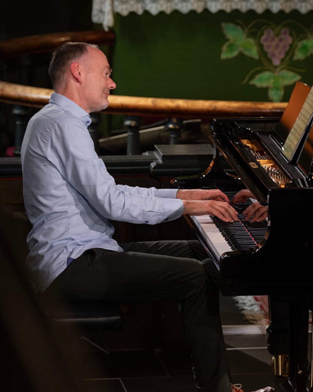 Pianist Gunnar Flagstad