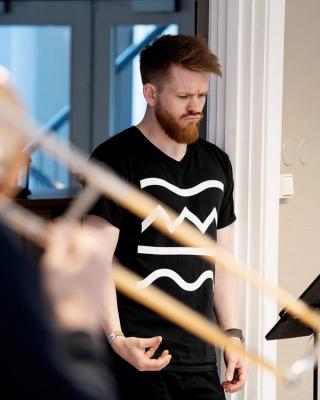 Trompetist Sebastian Haukås