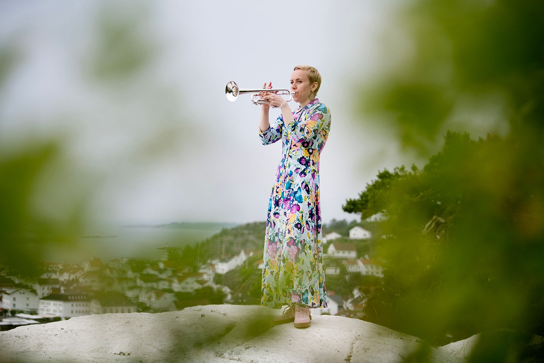 Trompetist Tine Thing Helseth i Risør