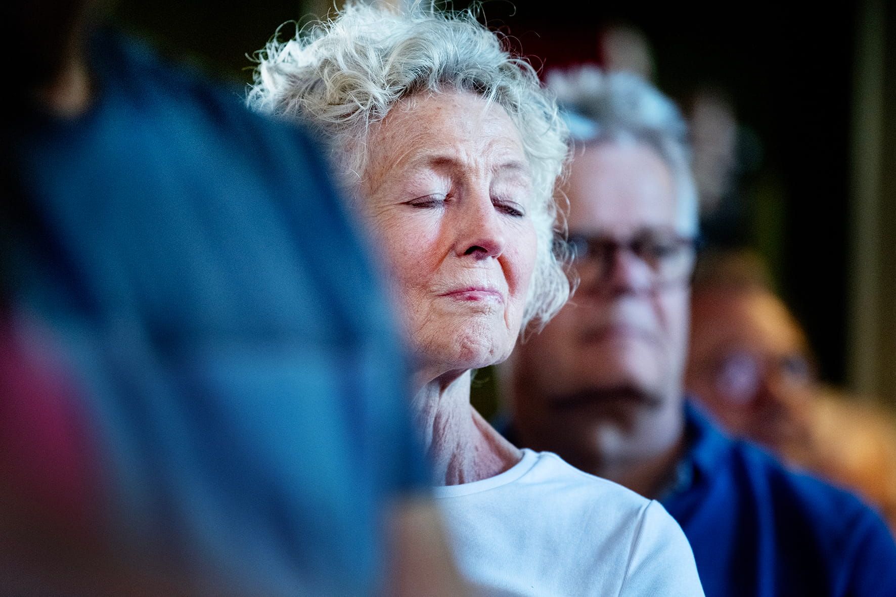 Publikum nyter musikk under Risør kammermusikkfest