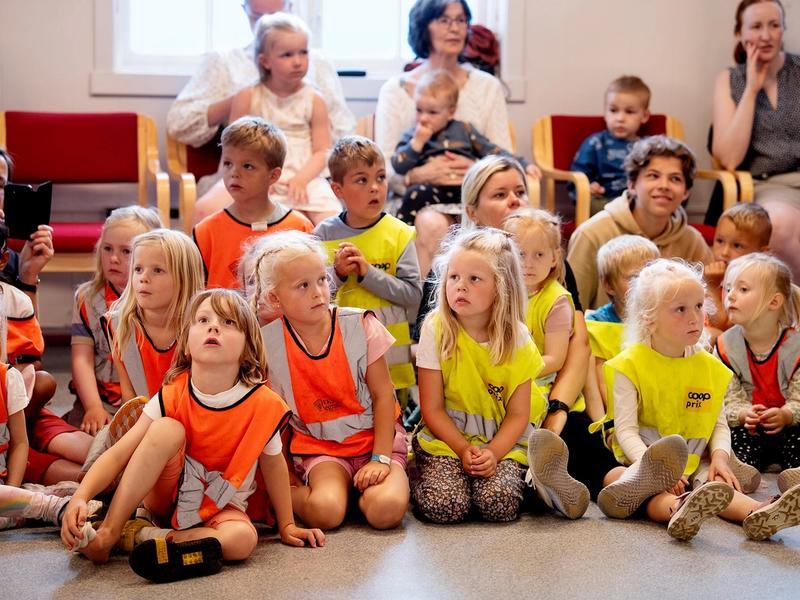Barn på konsert under Risør kammermusikkfest