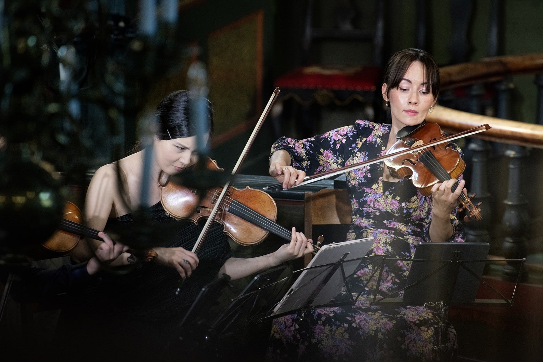 Fiolinist Sara Övinge