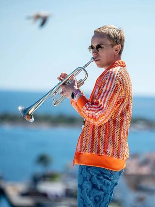 Trompetist Tine Thing Helseth i Risør