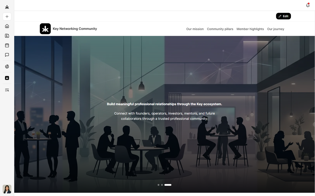 Communities home page