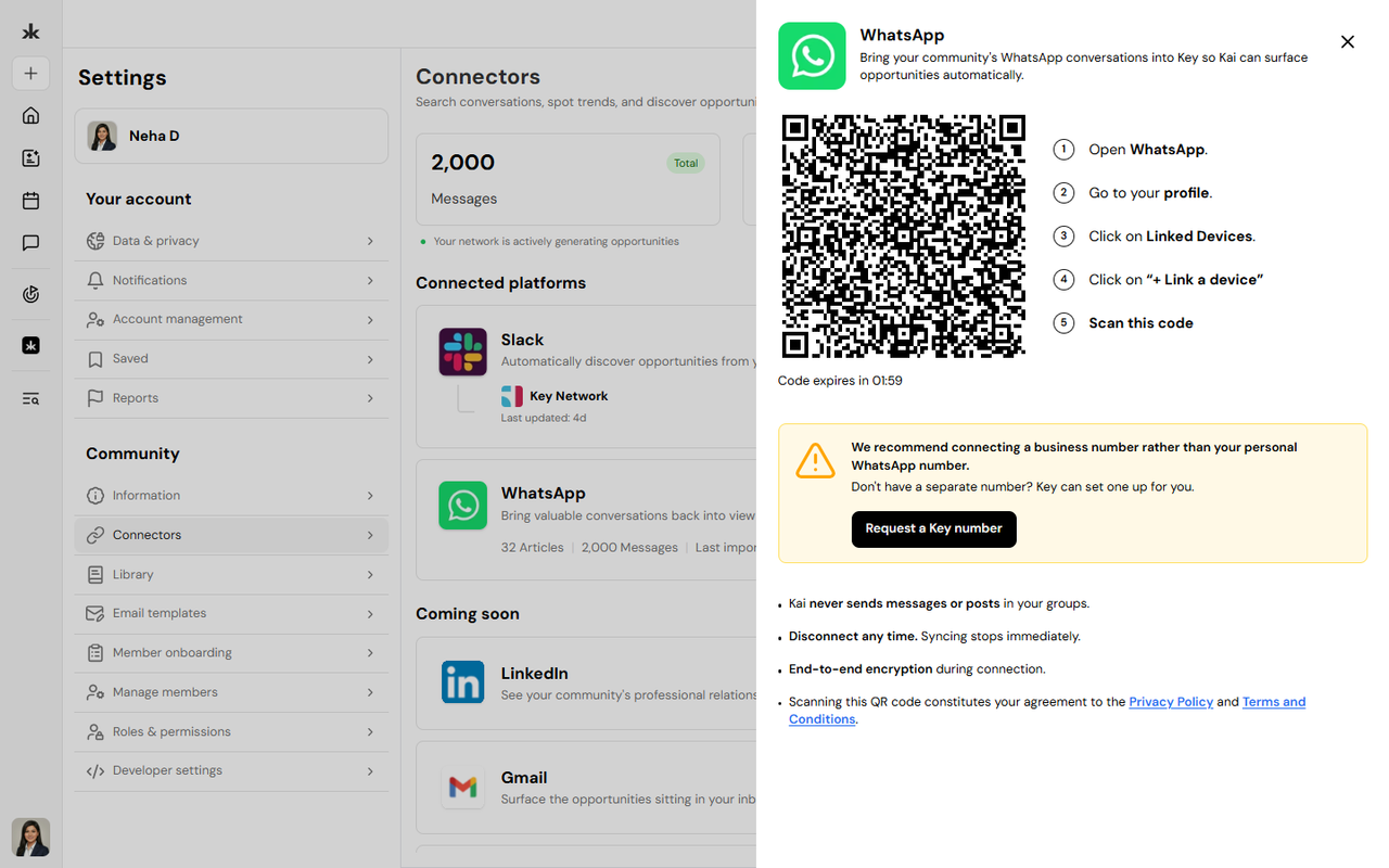 Connect integration