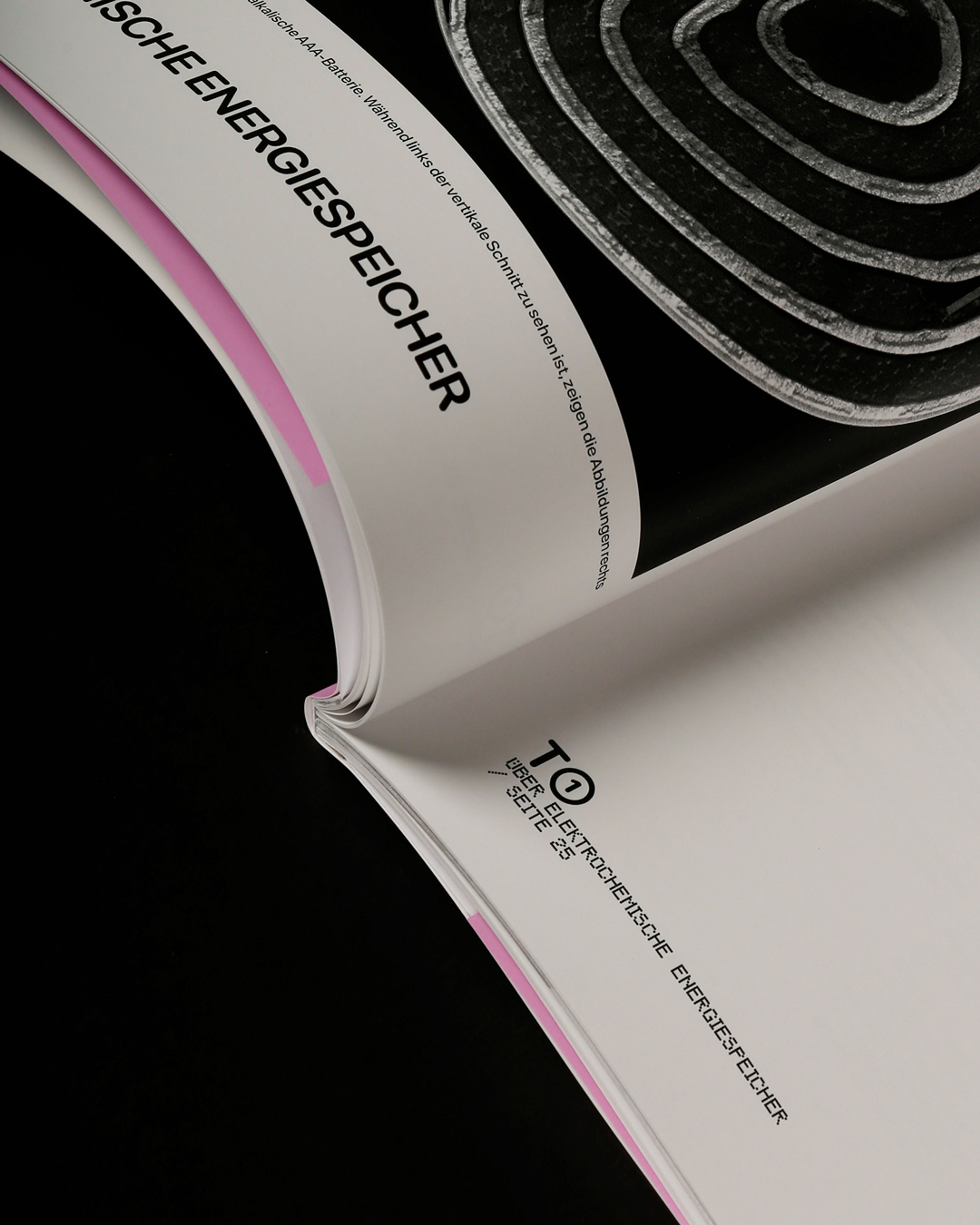 E-arths book design and layout by Seasonal Fruit. Detailed shot for the page number.