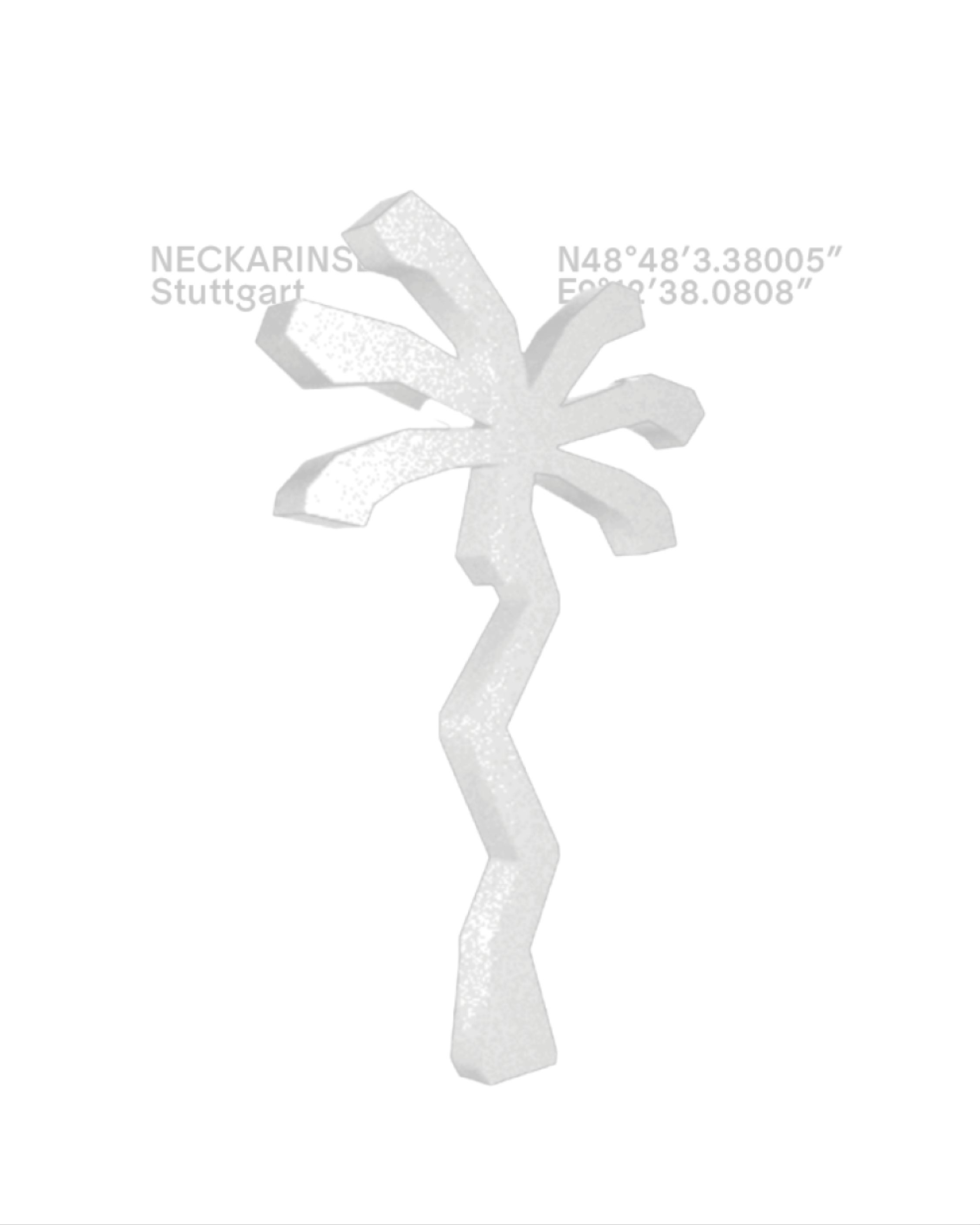 neckarinsel stuttgart identity 3D logo