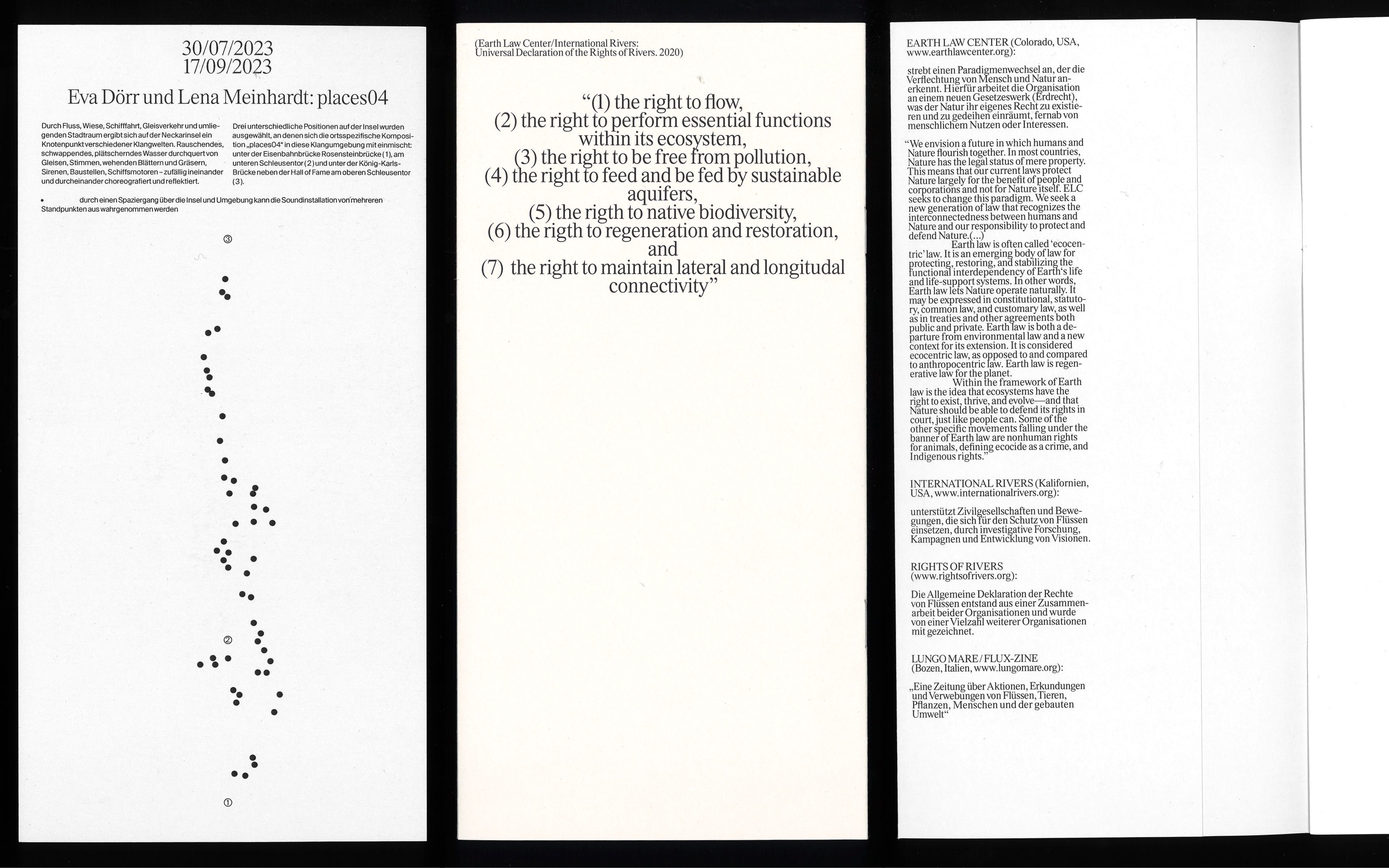 Wet Relations Reader Editorial Design