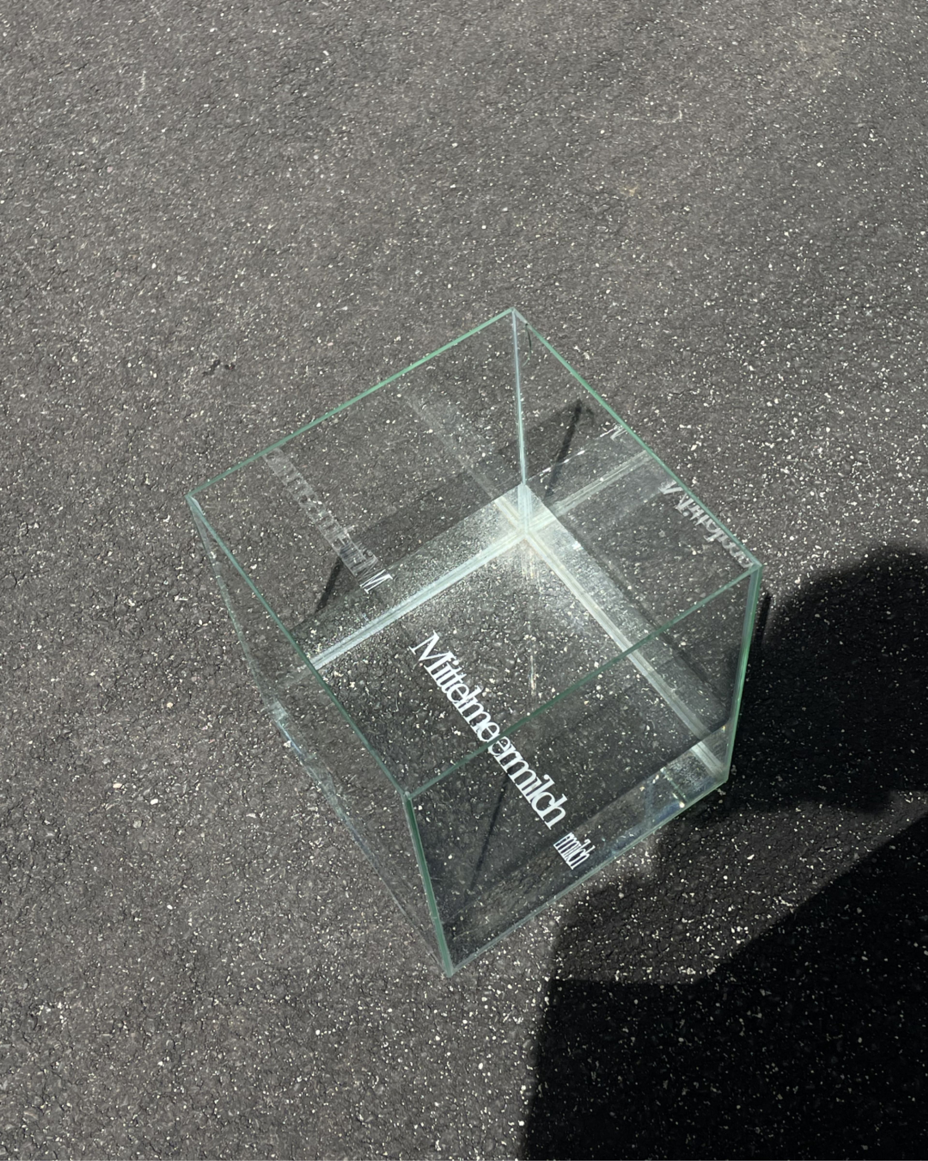 Wet Relations Spatial Design Glass Container