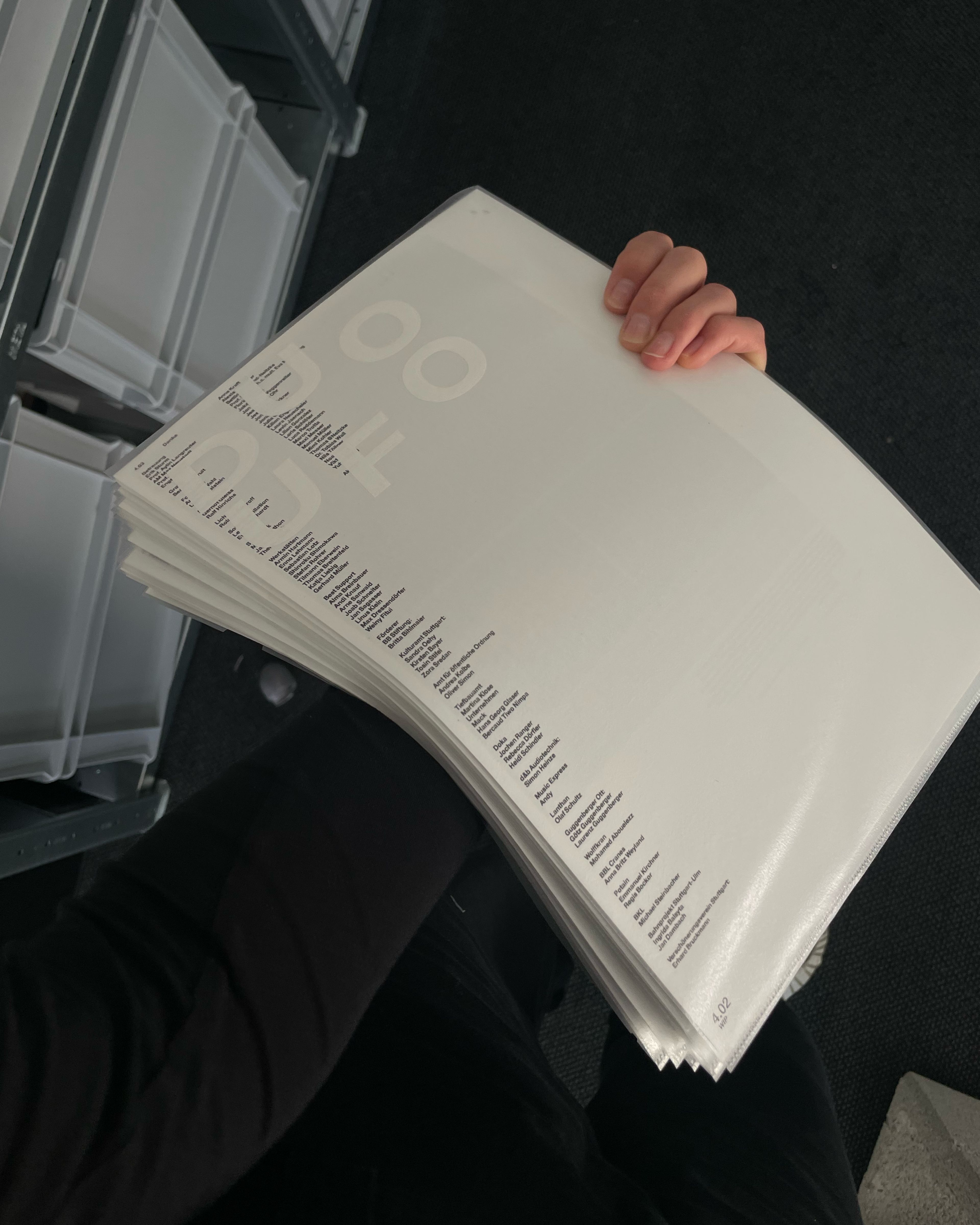 Book design layout