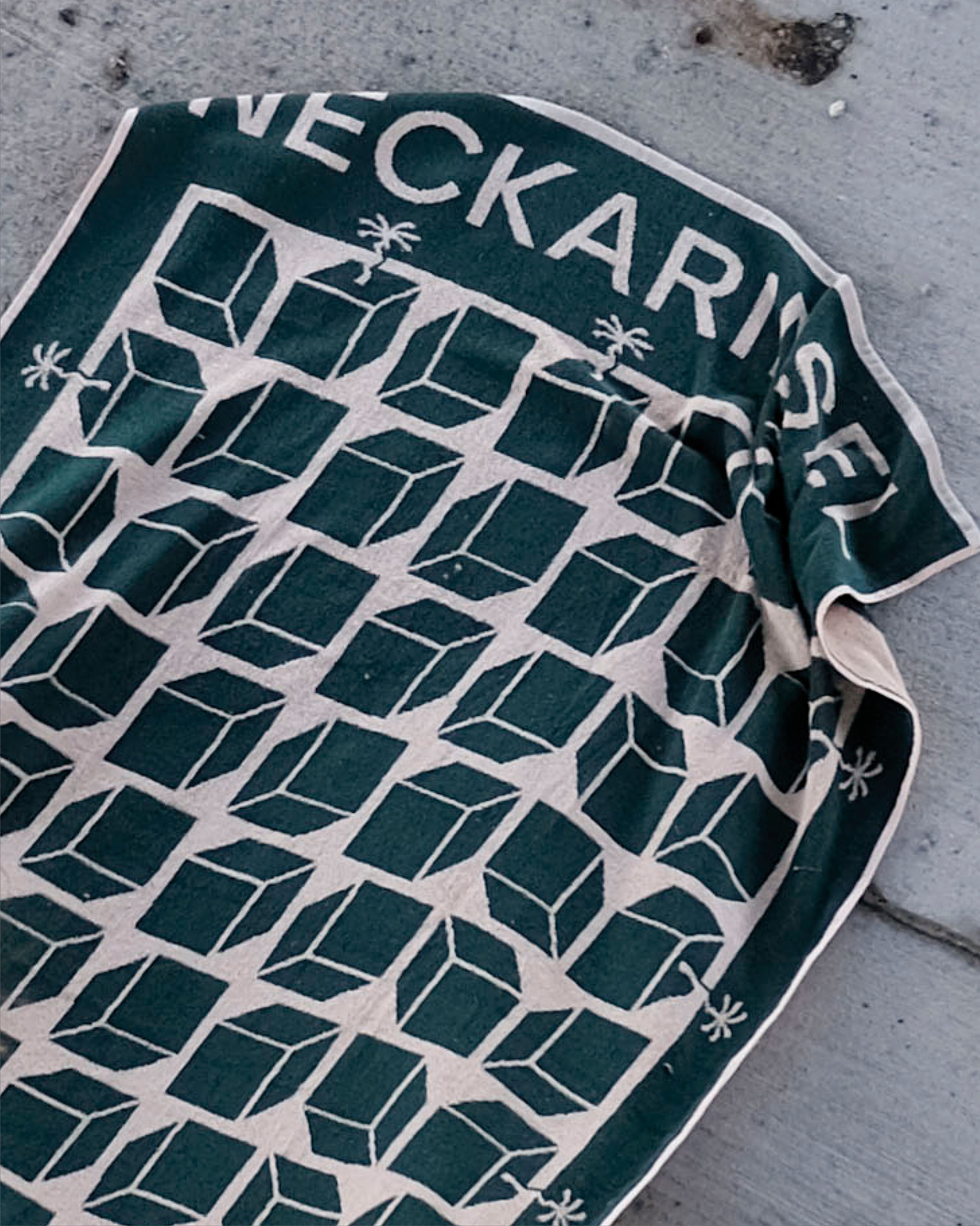 neckarinsel stuttgart identity towel by seasonal fruit