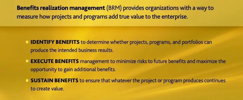 Eine Erklärung, was Nutzenrealisierungsmanagement ist