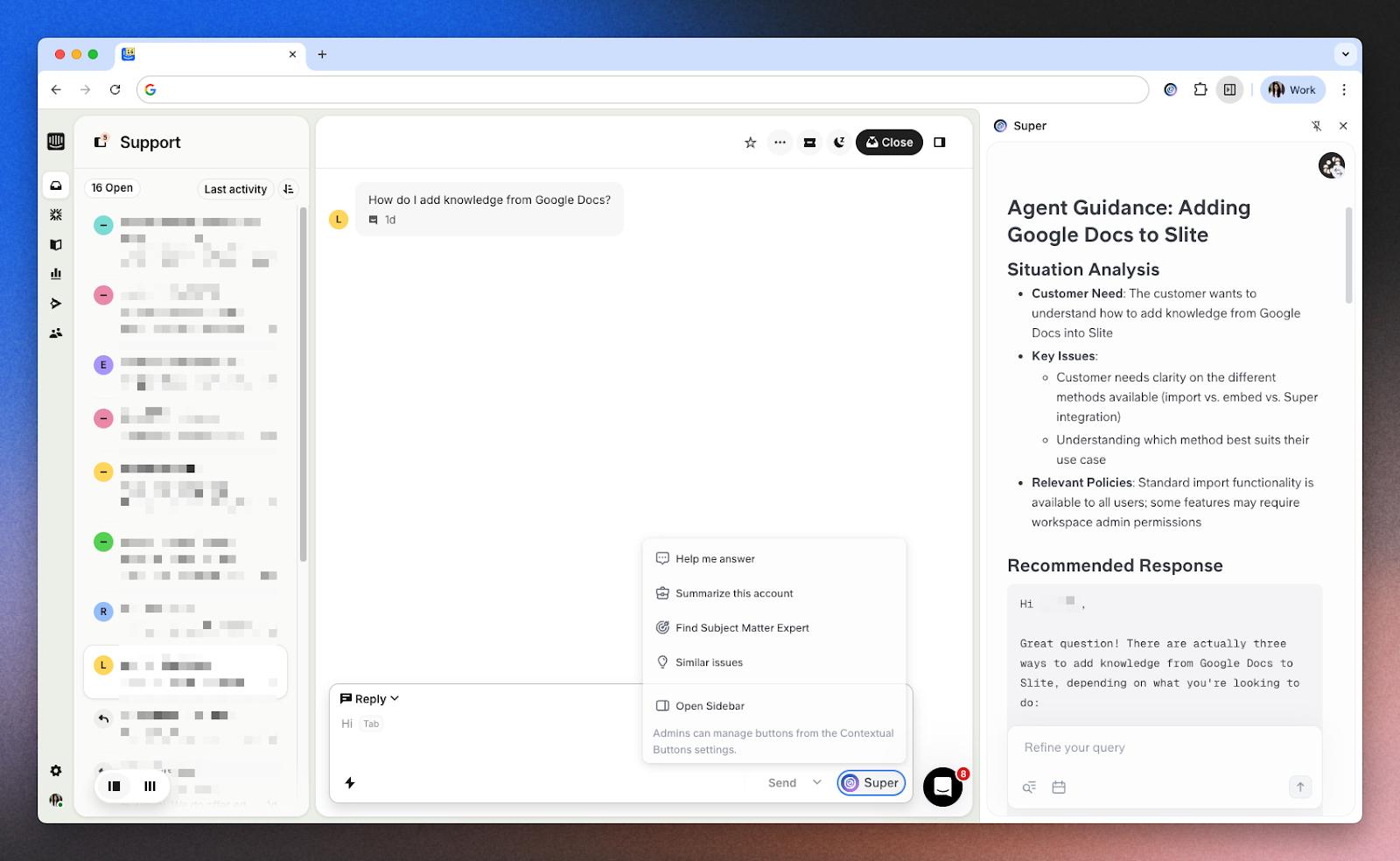 Super pulls from all your sources, all the time