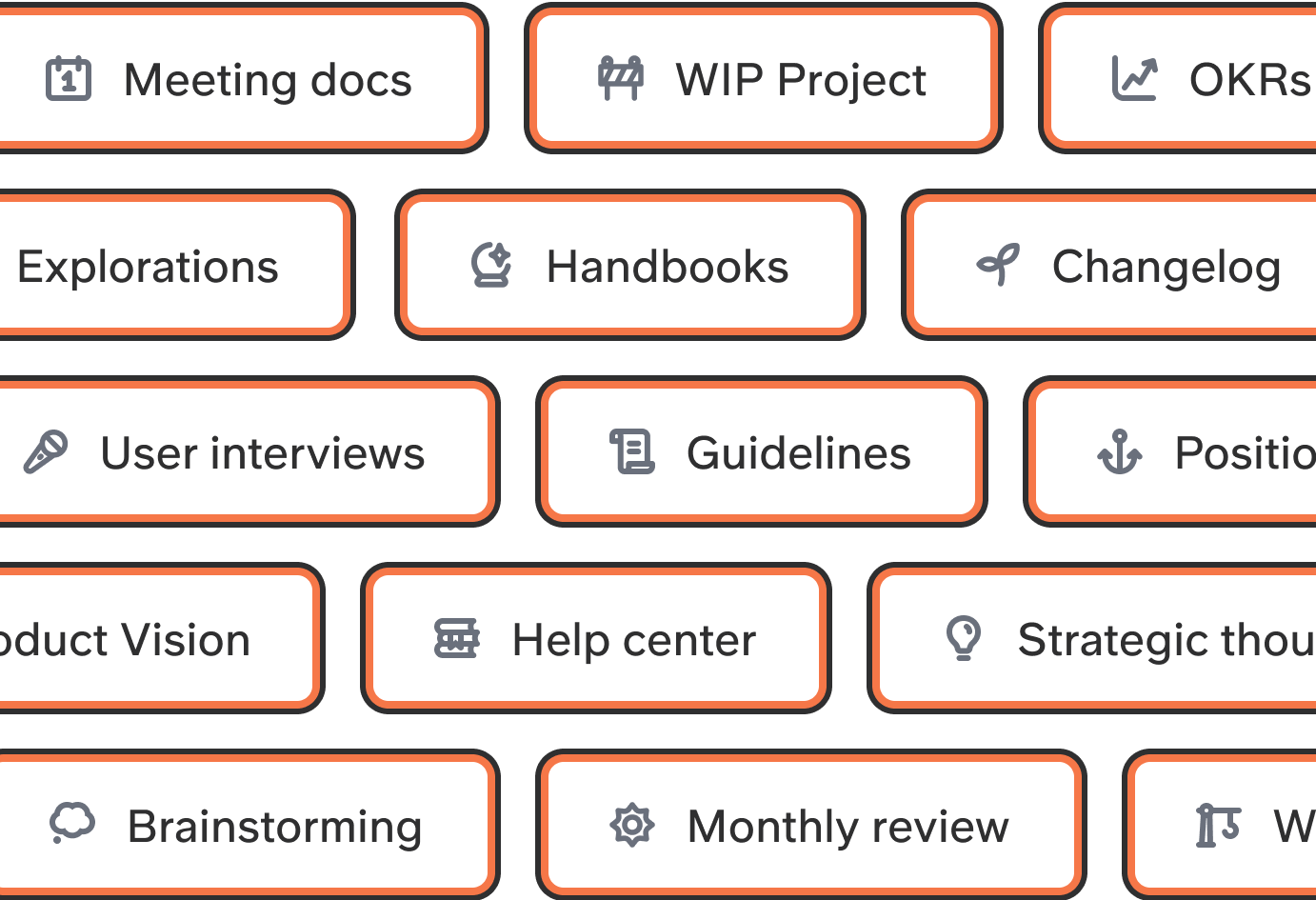 Ilustración de base de conocimiento completa