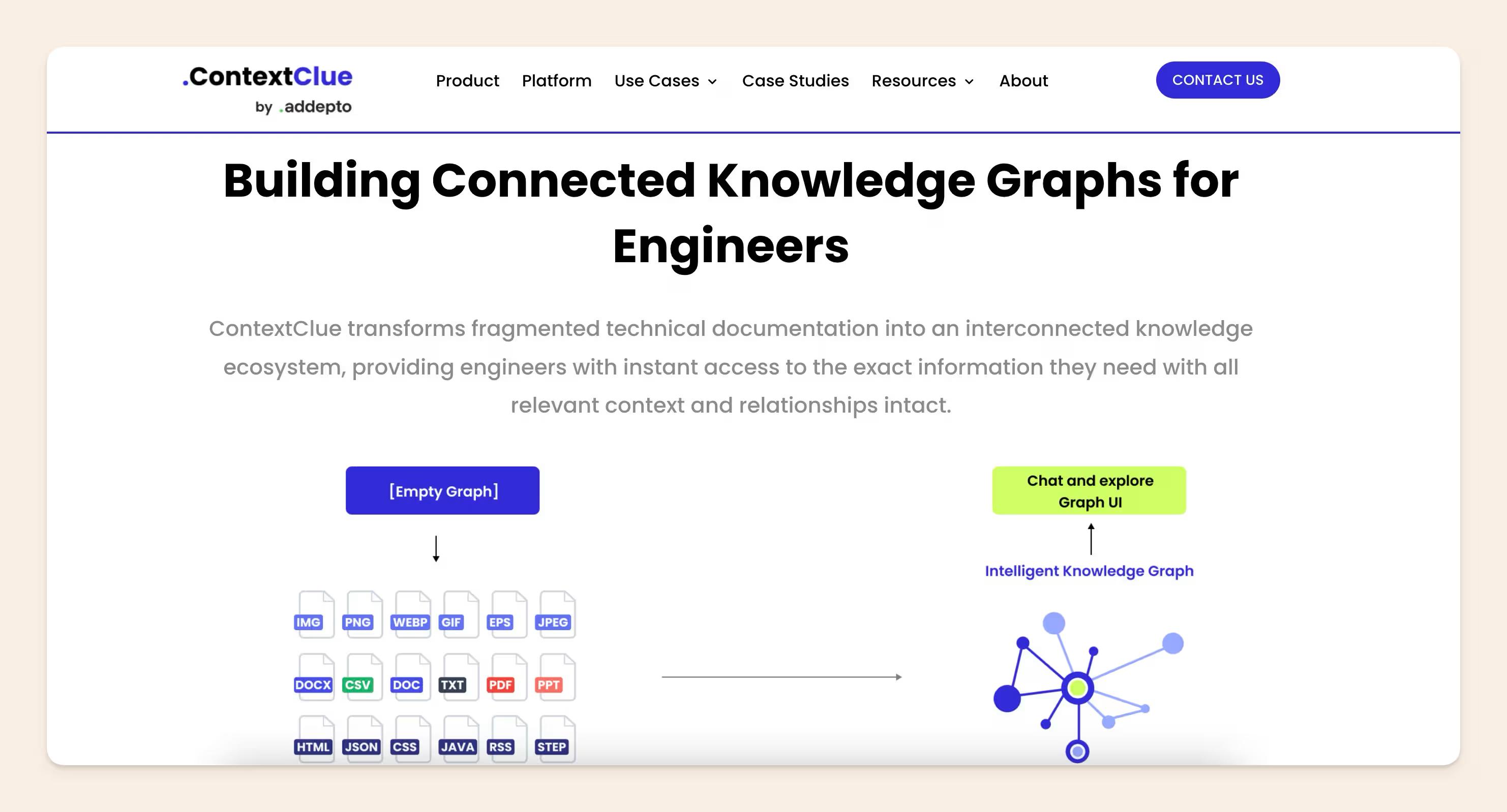 ContextClue homepage