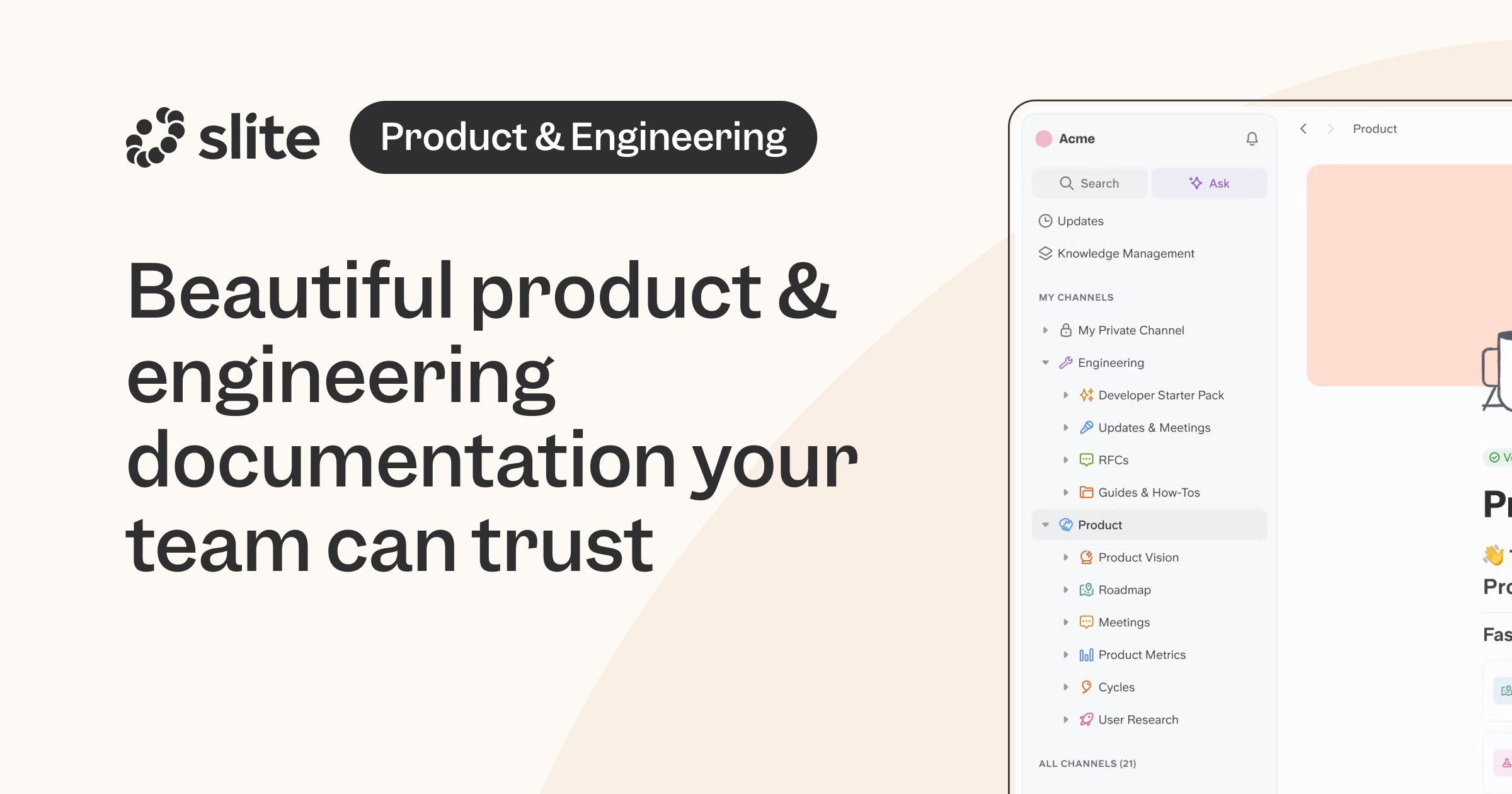 Product & Engineering | Slite